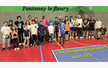 Toujours autant de monde aux entraînements jeunes!