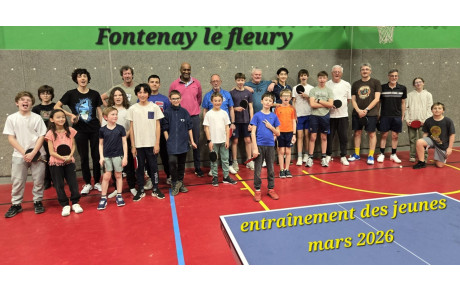 Toujours autant de monde aux entraînements jeunes!